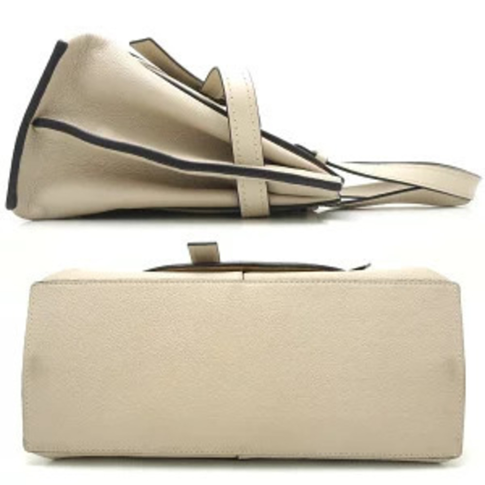 Loewe Beige Bag Leather Gate Handle Top